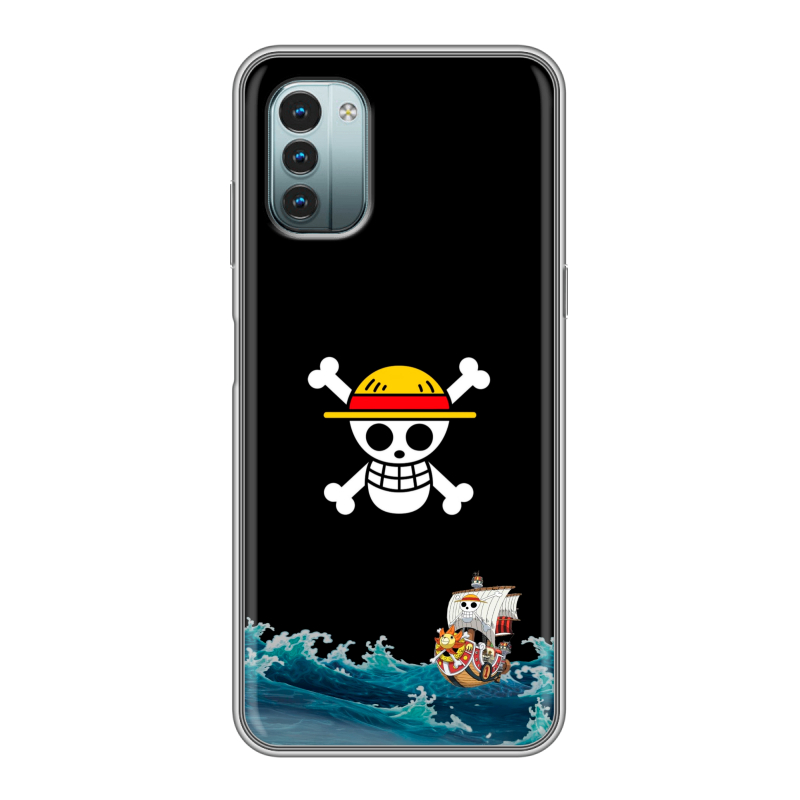 Силиконовый чехол на Nokia G11 с принтом One Piece Ван Пис Силиконовый чехол на Nokia G11 с принтом One Piece Ван Пис