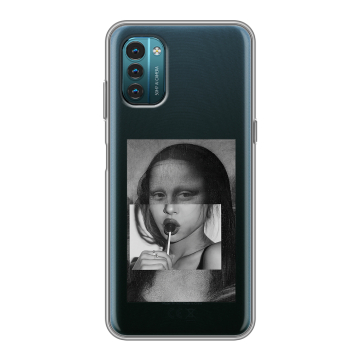 Силиконовый чехол на Nokia G21 с принтом Мона Лиза