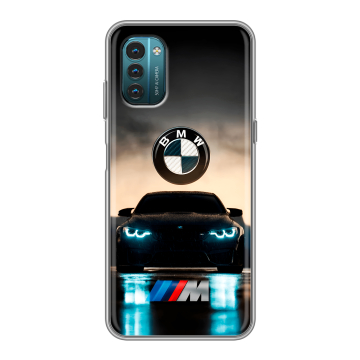 Силиконовый чехол на Nokia G21 с принтом БМВ BMW