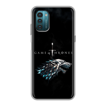 Силиконовый чехол на Nokia G21 с принтом Игра Престолов Game Thrones
