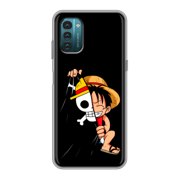 Силиконовый чехол на Nokia G21 с принтом One Piece Ван Пис