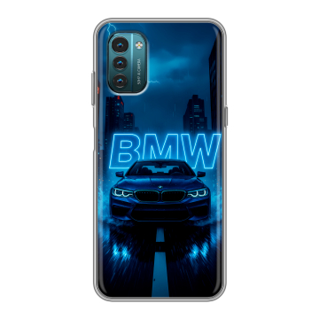 Силиконовый чехол на Nokia G21 с принтом BMW БМВ Силиконовый чехол на Nokia G21 с принтом BMW БМВ