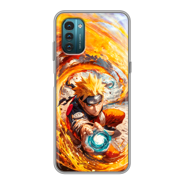 Силиконовый чехол на Nokia G21 с принтом Аниме Наруто Naruto