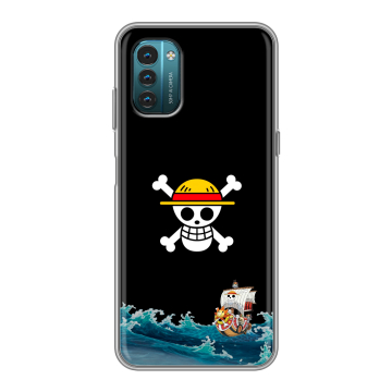 Силиконовый чехол на Nokia G21 с принтом One Piece Ван Пис
