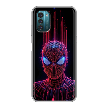 Силиконовый чехол на Nokia G21 с принтом Spiderman Человек паук