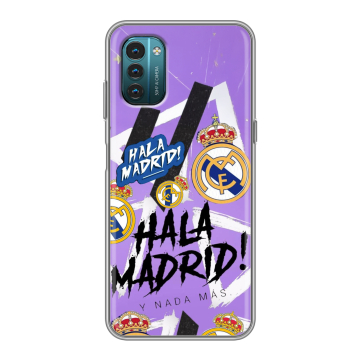 Силиконовый чехол на Nokia G21 с принтом Real Madrid Реал Мадрид