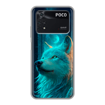 Силиконовый чехол на Xiaomi Poco M4 Pro 4G с принтом бабочки саккура Силиконовый чехол на Xiaomi Poco M4 Pro 4G с принтом бабочки саккура