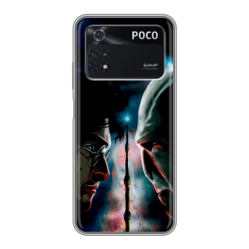 Силиконовый чехол на Xiaomi Poco M4 Pro 4G с принтом Гарри Поттер Harry Potter Силиконовый чехол на Xiaomi Poco M4 Pro 4G с принтом Гарри Поттер Harry Potter