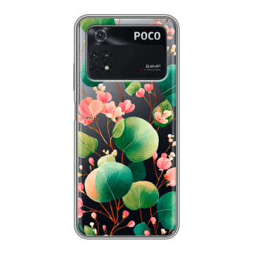 Силиконовый чехол на Xiaomi Poco M4 Pro 4G с принтом женский Силиконовый чехол на Xiaomi Poco M4 Pro 4G с принтом женский