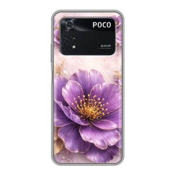 Силиконовый чехол на Xiaomi Poco M4 Pro 4G с принтом женский Силиконовый чехол на Xiaomi Poco M4 Pro 4G с принтом женский