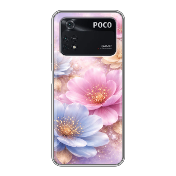 Силиконовый чехол на Xiaomi Poco M4 Pro 4G с принтом женский Силиконовый чехол на Xiaomi Poco M4 Pro 4G с принтом женский