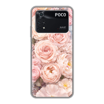 Силиконовый чехол на Xiaomi Poco M4 Pro 4G с принтом женский Силиконовый чехол на Xiaomi Poco M4 Pro 4G с принтом женский