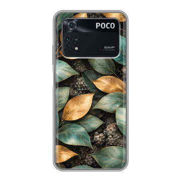 Силиконовый чехол на Xiaomi Poco M4 Pro 4G с принтом женский