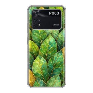 Силиконовый чехол на Xiaomi Poco M4 Pro 4G с принтом женский Силиконовый чехол на Xiaomi Poco M4 Pro 4G с принтом женский