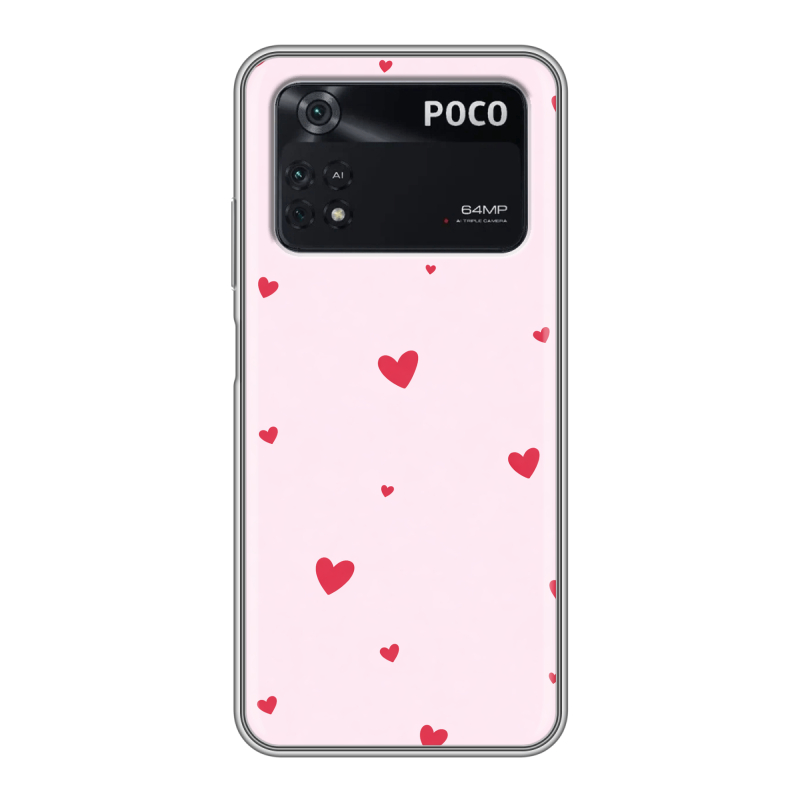 Силиконовый чехол на Xiaomi Poco M4 Pro 4G с принтом для девочек Силиконовый чехол на Xiaomi Poco M4 Pro 4G с принтом для девочек