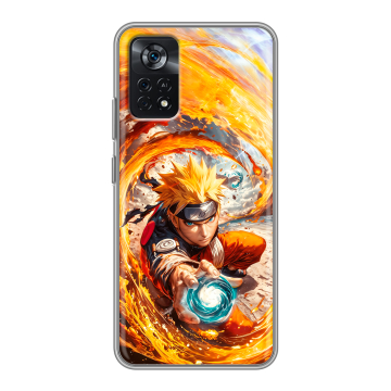 Силиконовый чехол на Xiaomi Poco X4 Pro 5G с принтом Аниме Наруто Naruto Силиконовый чехол на Xiaomi Poco X4 Pro 5G с принтом Аниме Наруто Naruto