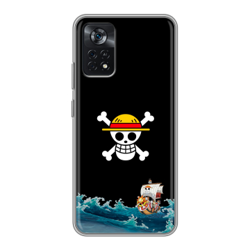 Силиконовый чехол на Xiaomi Poco X4 Pro 5G с принтом One Piece Ван Пис Силиконовый чехол на Xiaomi Poco X4 Pro 5G с принтом One Piece Ван Пис