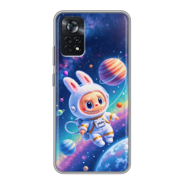 Силиконовый чехол на Xiaomi Poco X4 Pro 5G с принтом Labubu Лабубу Силиконовый чехол на Xiaomi Poco X4 Pro 5G с принтом Labubu Лабубу