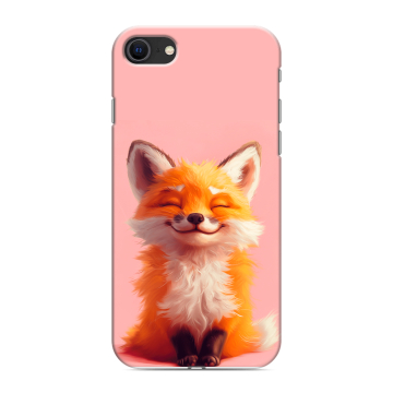 Силиконовый чехол на Iphone SE (2022) с принтом милая лиса