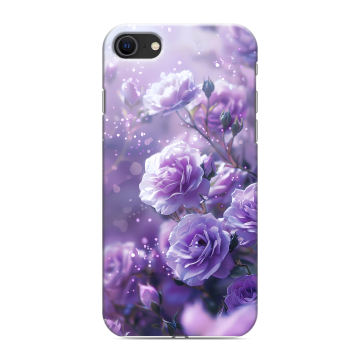 Силиконовый чехол на Iphone SE (2022) с принтом Розы цветы Силиконовый чехол на Iphone SE (2022) с принтом Розы цветы