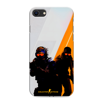 Силиконовый чехол на Iphone SE (2022) с принтом Контер страйк Counter strike Силиконовый чехол на Iphone SE (2022) с принтом Контер страйк Counter strike