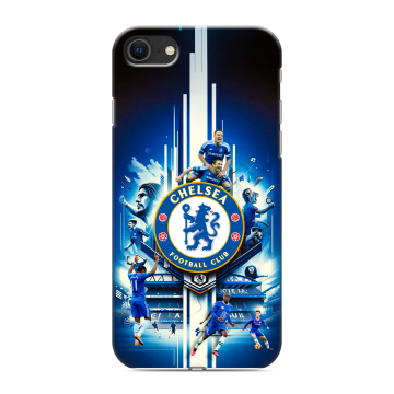 Силиконовый чехол на Iphone SE (2022) с принтом Chelsea Челси Силиконовый чехол на Iphone SE (2022) с принтом Chelsea Челси