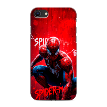 Силиконовый чехол на Iphone SE (2022) с принтом Spiderman Человек паук Силиконовый чехол на Iphone SE (2022) с принтом Spiderman Человек паук