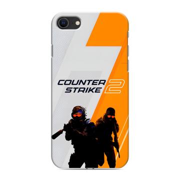 Силиконовый чехол на Iphone SE (2022) с принтом Counter Strike