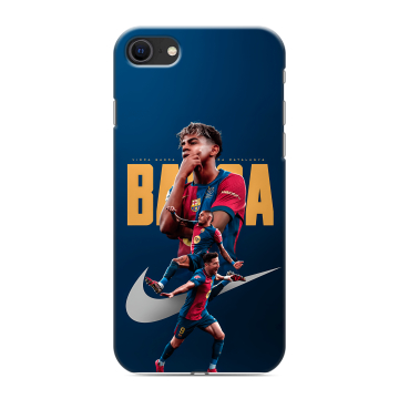 Силиконовый чехол на Iphone SE (2022) с принтом Барселона Barca Yamal 