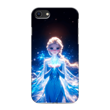 Силиконовый чехол на Iphone SE (2022) с принтом Холодное сердце Frozen