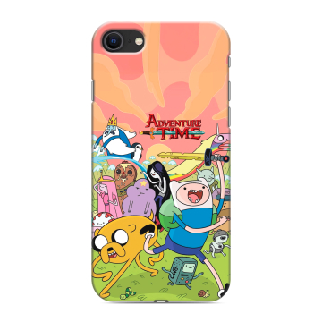 Силиконовый чехол на Iphone SE (2022) с принтом Adventure time Время приключений Силиконовый чехол на Iphone SE (2022) с принтом Adventure time Время приключений
