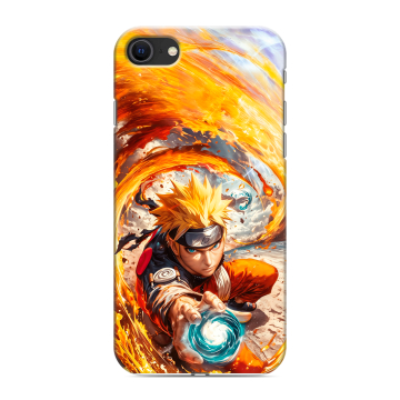 Силиконовый чехол на Iphone SE (2022) с принтом Аниме Наруто Naruto