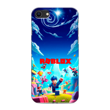 Силиконовый чехол на Iphone SE (2022) с принтом Roblox Роблокс Силиконовый чехол на Iphone SE (2022) с принтом Roblox Роблокс