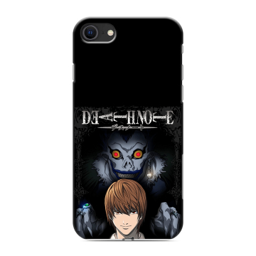 Силиконовый чехол на Iphone SE (2022) с принтом Death note Тетрадь смерти Силиконовый чехол на Iphone SE (2022) с принтом Death note Тетрадь смерти