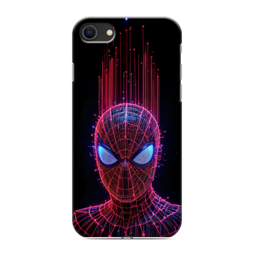 Силиконовый чехол на Iphone SE (2022) с принтом Spiderman Человек паук