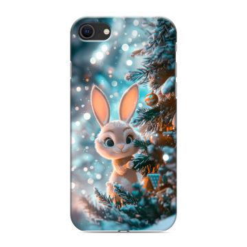 Силиконовый чехол на Iphone SE (2022) с принтом Новый год Силиконовый чехол на Iphone SE (2022) с принтом Новый год