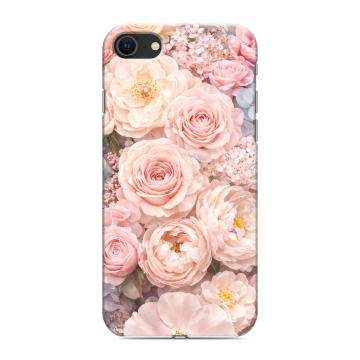 Силиконовый чехол на Iphone SE (2022) с принтом женский