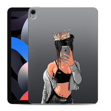 Силиконовый чехол на планшета Ipad Air (2022) с принтом Женские принты