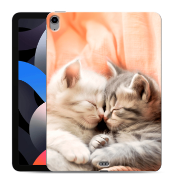 Силиконовый чехол на Ipad Air (2022) с принтом Котята