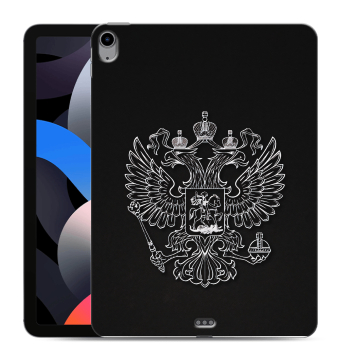 Силиконовый чехол на Ipad Air (2022) с принтом Герб России Силиконовый чехол на Ipad Air (2022) с принтом Герб России
