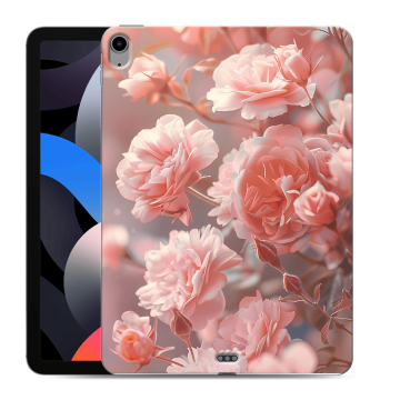 Силиконовый чехол на Ipad Air (2022) с принтом Розовые розы