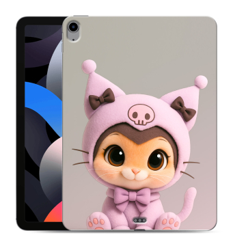Силиконовый чехол на Ipad Air (2022) с принтом Куроми Kuromi Силиконовый чехол на Ipad Air (2022) с принтом Куроми Kuromi