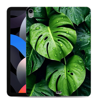 Силиконовый чехол на Ipad Air (2022) с принтом Листья