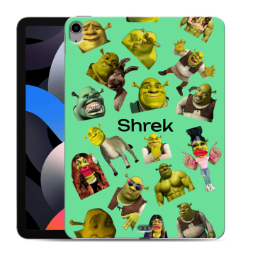 Силиконовый чехол на Ipad Air (2022) с принтом Шрек Shrek