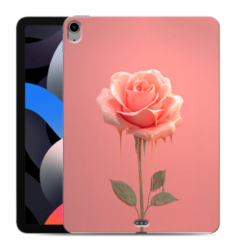 Силиконовый чехол на Ipad Air (2022) с принтом Розовая роза