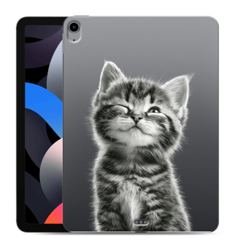 Силиконовый чехол на Ipad Air (2022) с принтом Котенок