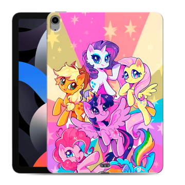 Силиконовый чехол на Ipad Air (2022) с принтом My little pony Дружба чудо Силиконовый чехол на Ipad Air (2022) с принтом My little pony Дружба чудо