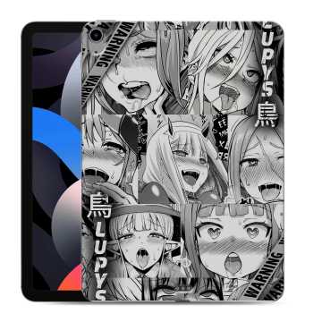 Силиконовый чехол на Ipad Air (2022) с принтом Ahegao Ахегао Аниме