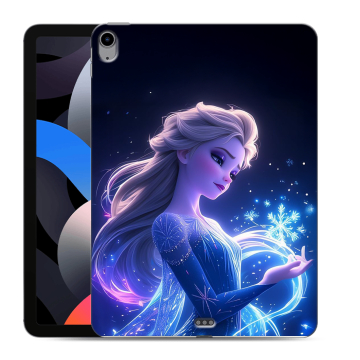 Силиконовый чехол на Ipad Air (2022) с принтом Холодное сердце Frozen