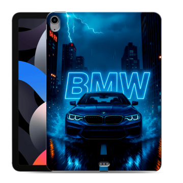 Силиконовый чехол на Ipad Air (2022) с принтом BMW БМВ Силиконовый чехол на Ipad Air (2022) с принтом BMW БМВ